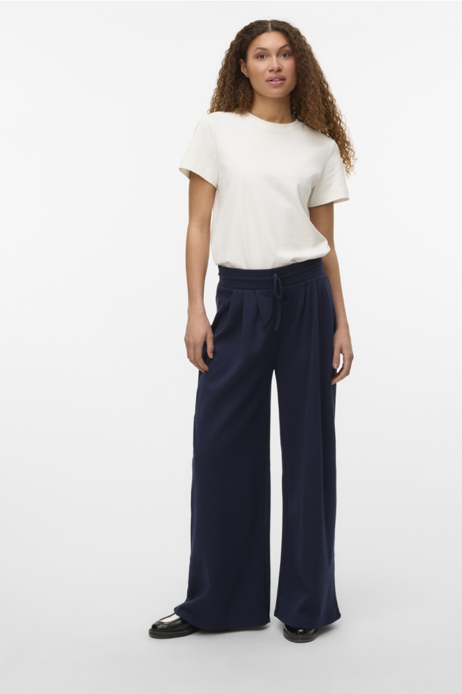 VMJANET HW WIDE PANT JRS GA 10321695 NAVY BLAZER